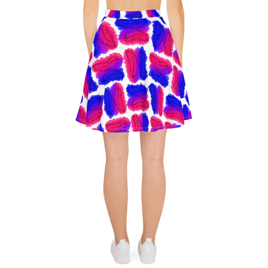 Bisex Feather Skater Skirt