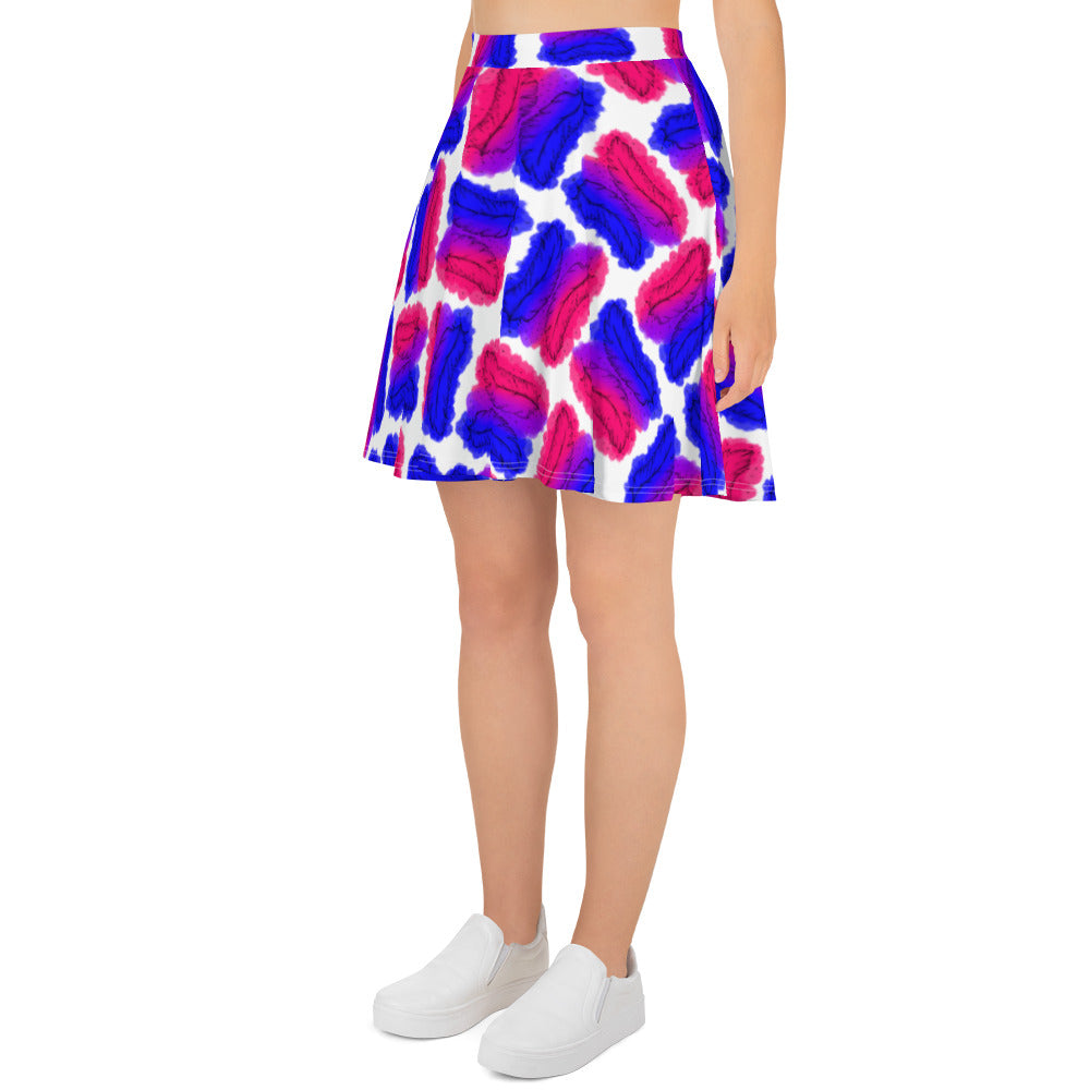 Bisex Feather Skater Skirt