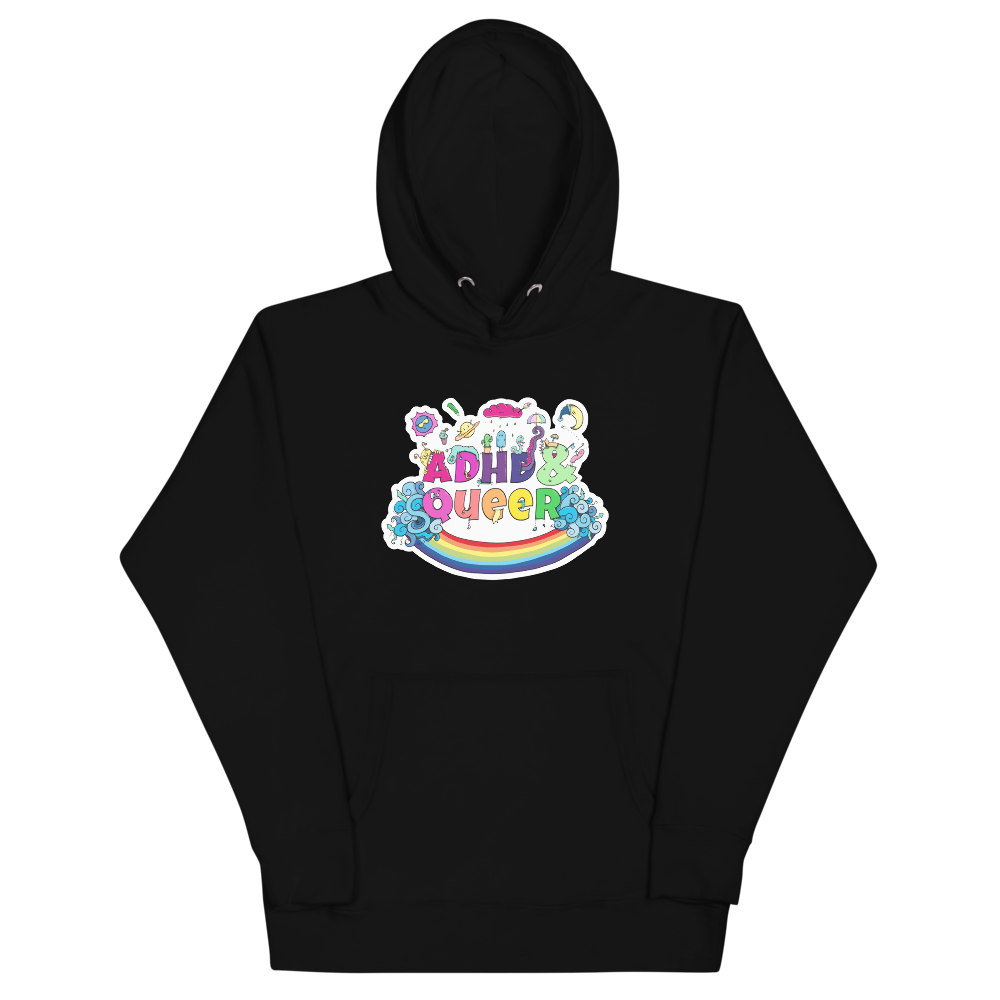 ADHD & Queer Unisex Hoodie