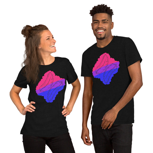 Bisex Feather Short-sleeve unisex t-shirt