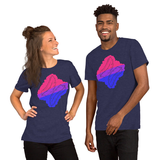 Bisex Feather Short-sleeve unisex t-shirt