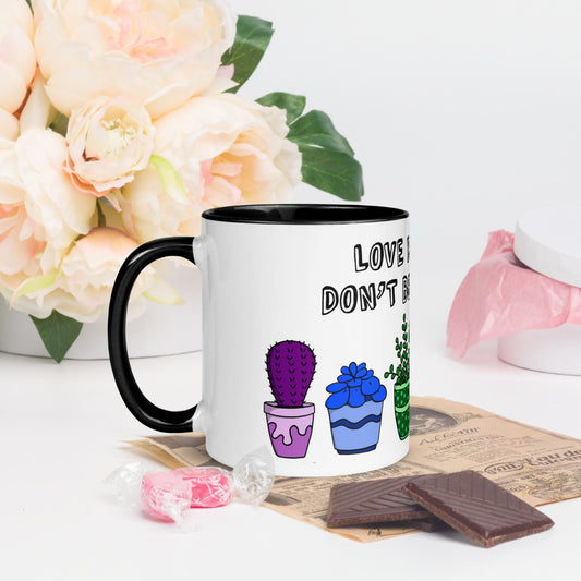 Love is Love, don't be a pr*ck colour mug